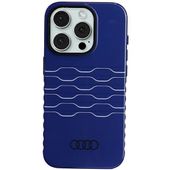 Audi IML MagSafe Case iPhone 15 Pro 6.1" niebieski/navy blue