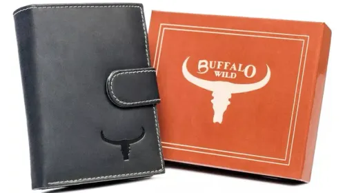 męski portfel wild  skóra naturalna na Arena.pl