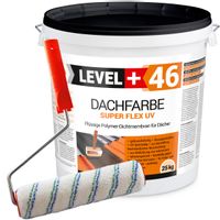 Farba Dachowa Antracyt 25kg Wałek Malarski 25cm
