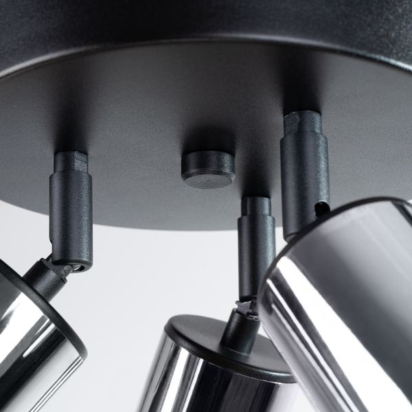 Plafon WINX 3P czarny/chrom zdjęcie 6