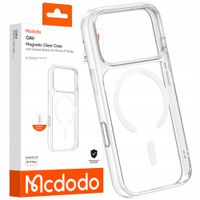 mcdodo etui magnetyczne clear case wzmocnione do magsafe iphone 17 pro