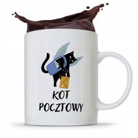 Kubek Prezent Dla Listonosza Kot Pocztowy Z Nadrukiem Ze Zdjęciem