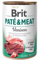 Brit Pate & Meat Dog Venison Puszka 400G