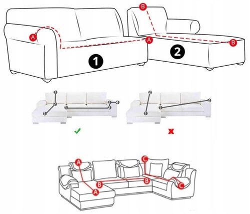 POKROWIEC NA KANAPĘ SOFĘ 145-185 ZIELONY na Arena.pl
