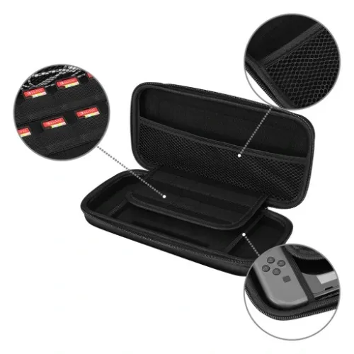 ETUI FUTERAŁ WZMOCNIONY DO NINTENDO SWITCH OLED + SZKŁO HARTOWANE HEG-001 na Arena.pl