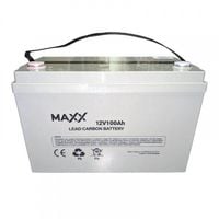AKUMULATOR WĘGLOWY MAXX LEAD CARBON 100AH 12V DUŻA POJEMNOŚĆ