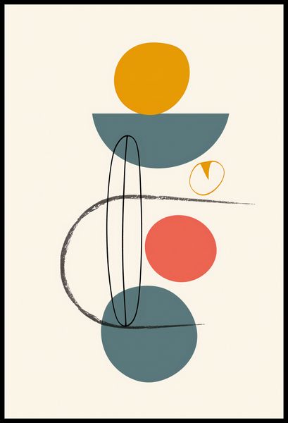 Plakat 61x90,5cm Równe Kompozycje zdjęcie 2