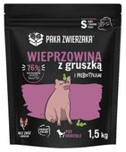 Zdrowa karma dla psów małych ras Paka Zwierzaka Wieprzowina z gruszką 1,5kg