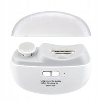 Obcinacz do PAZNOKCI Automatyczny PODRÓŻNY Frezarka Polerka Szlifowanie USB