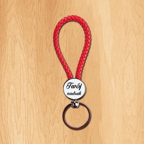 Brelok okrągły pleciony z Twoim zdjęciem na Arena.pl
