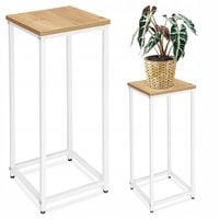 KWIETNIK STOJĄCY PODŁOGOWY METALOWY STOJAK NA KWIATY DONICZKI PÓŁKA