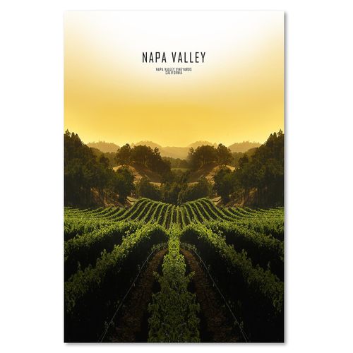 Obraz na płótnie – Canvas, Napa Valley 40x60 na Arena.pl