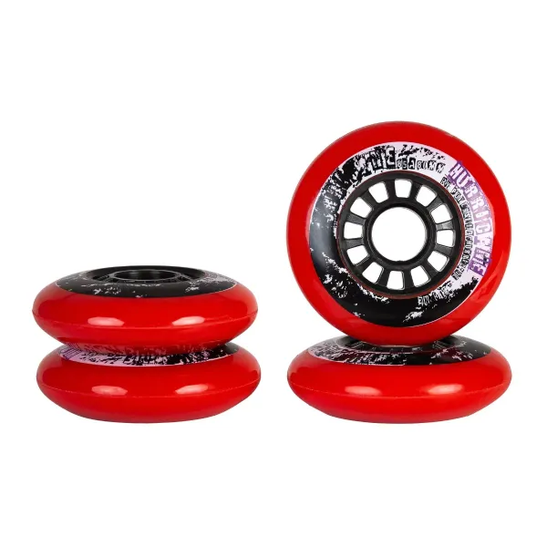 Zestaw 4 kółek Powerslide Hurricane 80/85A Red zdjęcie 3