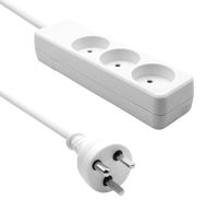 ProXtend Danish Power Strip 3-way 5M