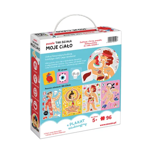 Puzzle 96 elementów. Tak działa Moje ciało na Arena.pl