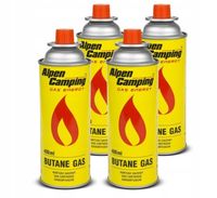 Gaz do kuchenek KARTUSZ gazowy nabój PALNIKA 4 szt