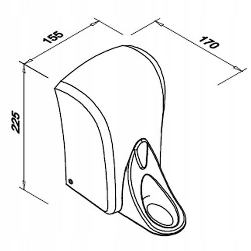 Dozownik łokciowy mydła w płynie 1l POP z atestem na Arena.pl