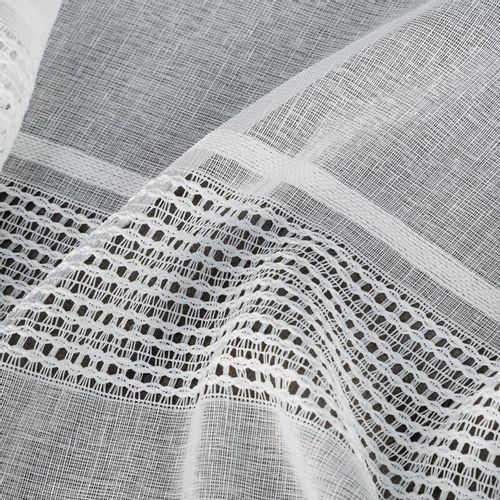 Firana gotowa INES NA TAŚMIE 140X270 CM Biała na Arena.pl