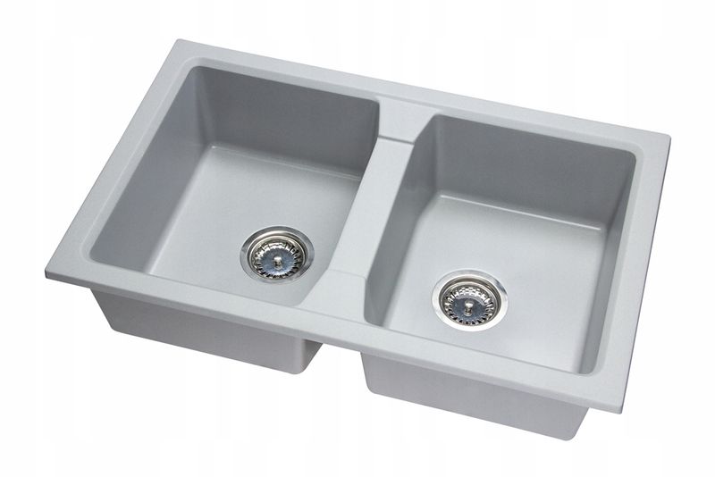 ZLEW ZLEWOZMYWAK GRANIT 8 kolorów 77x48 + SYFON zdjęcie 5