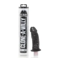 clone-a-willy kit black zestaw do tworzenia repliki z wibracją czarny