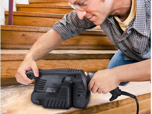 Tacklife B10 szlifierka taśmowa taśmówka 600W z regulacją + zestaw na Arena.pl