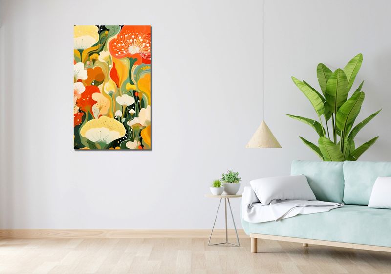 Obraz 60x100cm Kwiatowy Raj zdjęcie 2