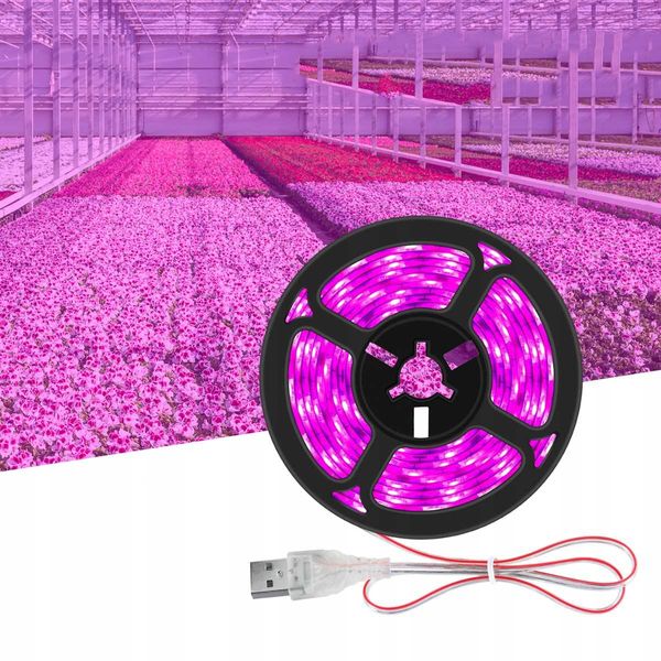Taśma Led Plant Heckermann 1M Usb Ip20 zdjęcie 2