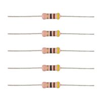 5x rezystor 3 Ohm tolerancja 5% moc 1W 3R