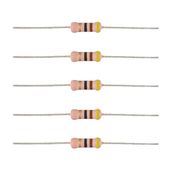 5x rezystor 3 Ohm tolerancja 5% moc 1W 3R