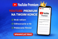 YouTube Premium i Music 3 miesiące | Na twoje konto !