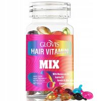 GLOVIS Hair Vitamin Oil MIX Witaminy Kapsułki Serum do Włosów Zdrowe Włosy