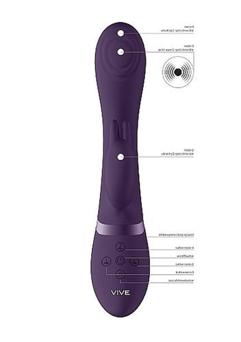 Cato - Pulse G-spot Rabbit - Purple na Arena.pl