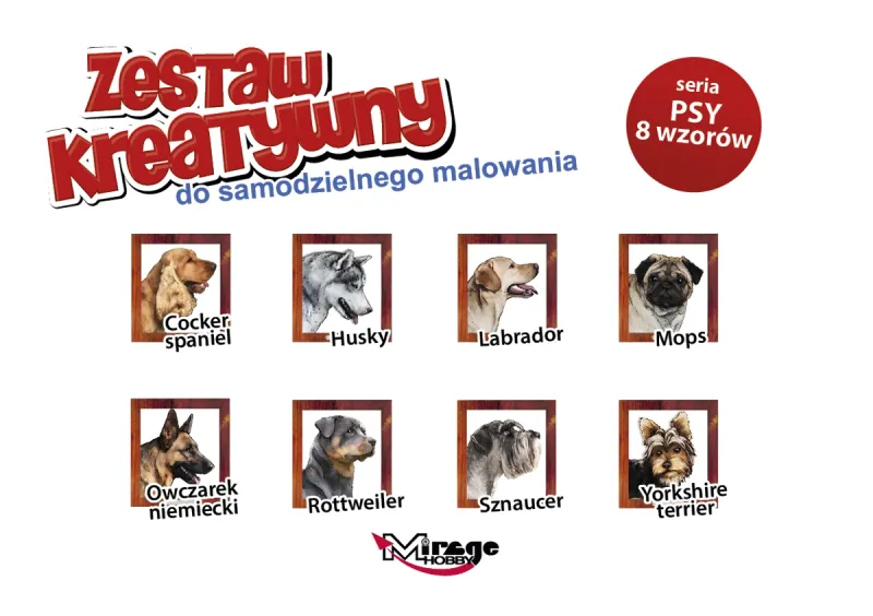 Zestaw kreatywny. Rottweiler zdjęcie 2