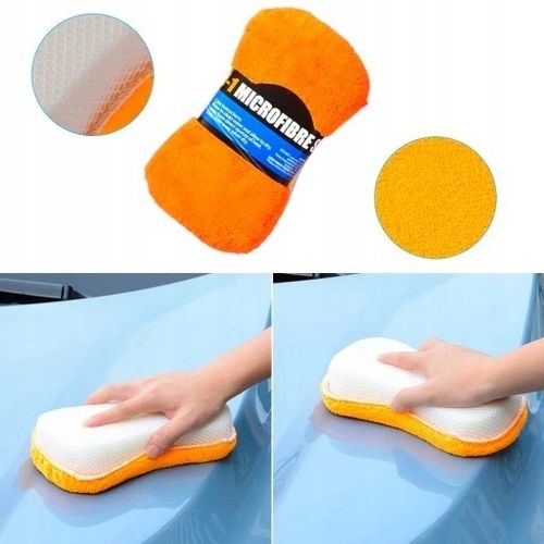 ZESTAW DO MYCIA SAMOCHODU AUTA CAR DETAILING 8cz. ŚCIERKI MIKROFIBRA na Arena.pl