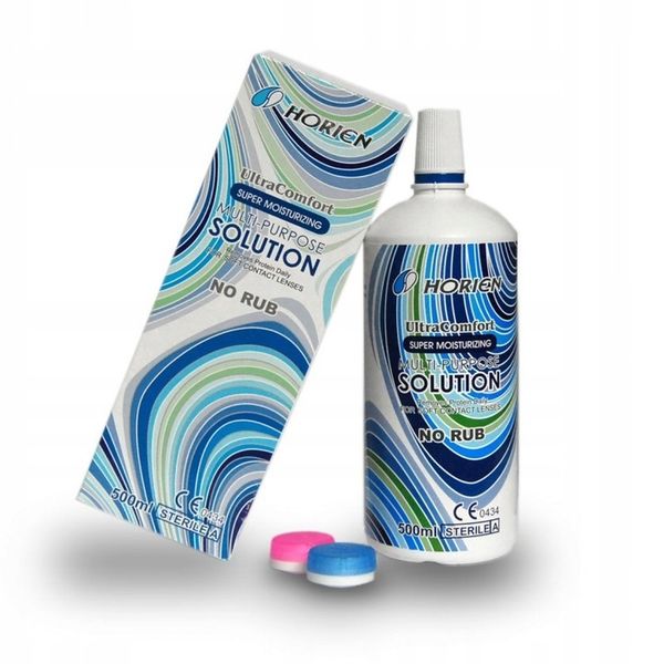 Płyn do soczewek HORIEN MULTI-PURPOSE SOLUTION 500 ML zdjęcie 1