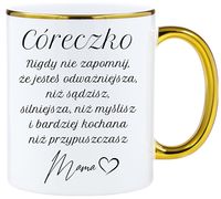 Kubek z dedykacją dla Córki – wyjątkowy prezent od mamy na każdą okazję