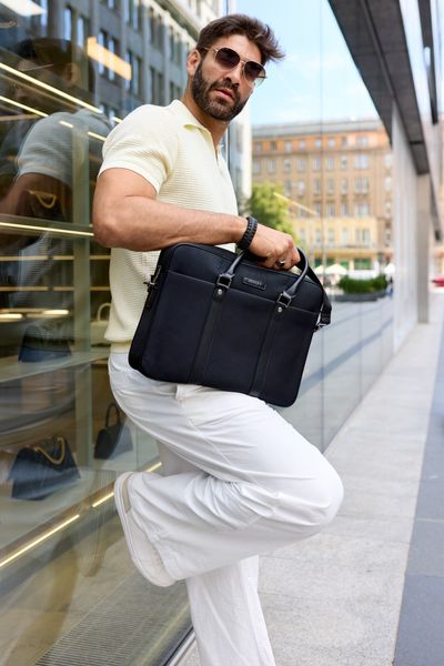 torba męska pu r-c5900-6809 black zdjęcie 5