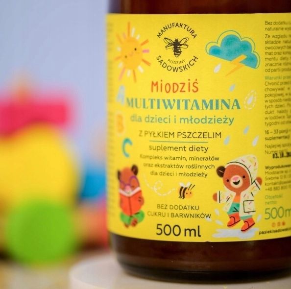 Multiwitamina Miodziś 500 ml zdjęcie 2