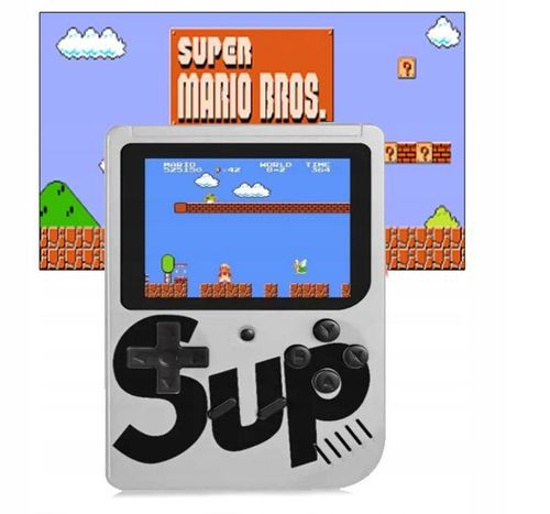 M1 SUP / MINI KONSOLA PRZENOŚNA RETRO 400 GIER SUP na Arena.pl