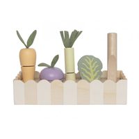 ZESTAW DREWNIANE WARZYWA DO KROJENIA