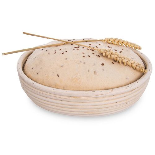 Koszyk Rattanowy do Wyrastania Formowania Chleba Ciasta na Bochenek 1,5 kg na Arena.pl