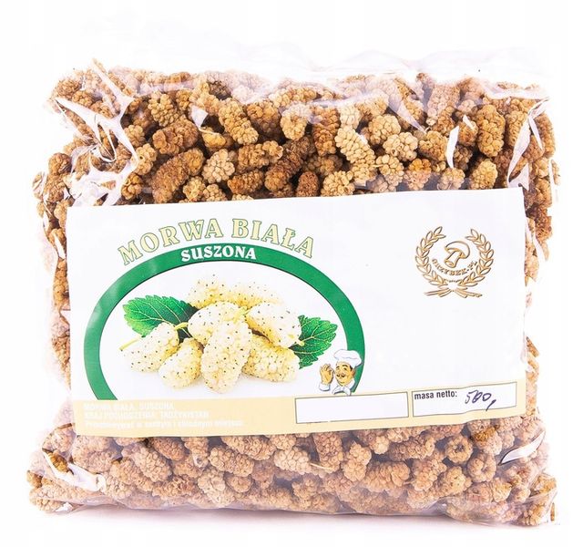 MORWA BIAŁA SUSZONA 500G !NATURALNA! zdjęcie 2