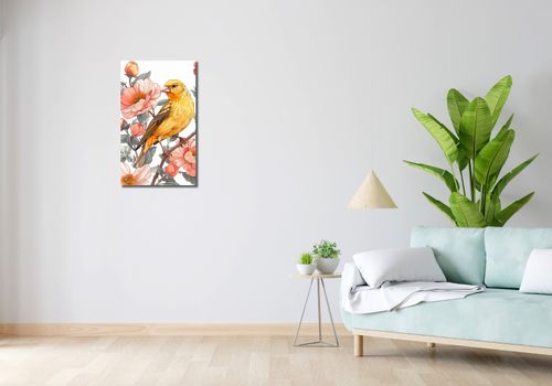 Obraz 40x70cm Wiosenny Śpiewaczek na Arena.pl