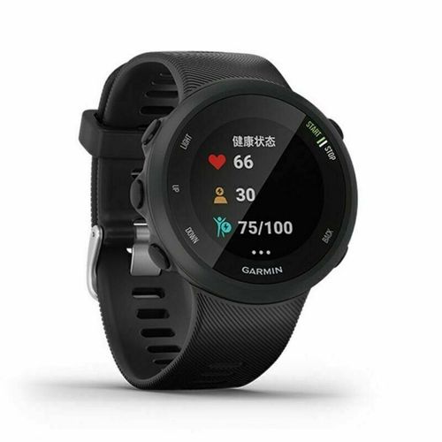PASEK SILIKON DO GARMIN FORERUNNER 45 / 45S CZARNY na Arena.pl