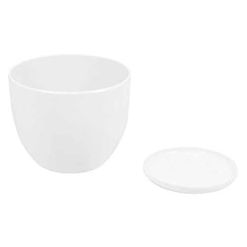 DONICZKA CERAMICZNA BARYŁKA 4 Biały 22x17 cm na Arena.pl