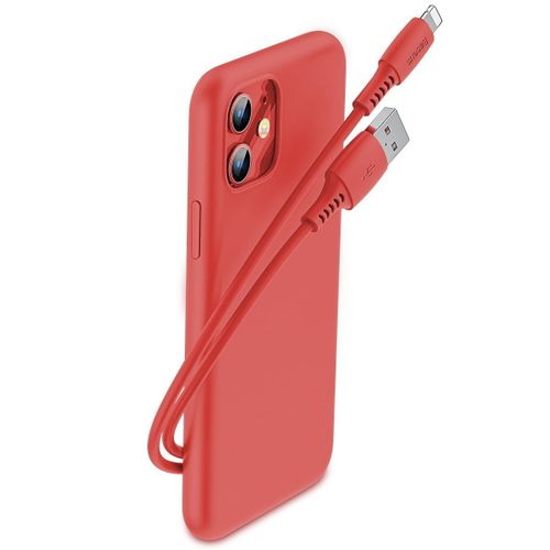 Kabel Lightning USB Baseus Colourful 1.2m 2.4A (czerwony) na Arena.pl