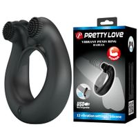 VIBRANT PENIS RING DAHLIA, 12 vibration functions memory function