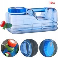 Butelka Kanister Na Wodę Pojemnik Z Kranem Uchwytem ViO PC-B 10L