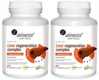 Aliness Liver Regeneration Kompleks Wątroba 180kaps. Sylimaryna Karczoch