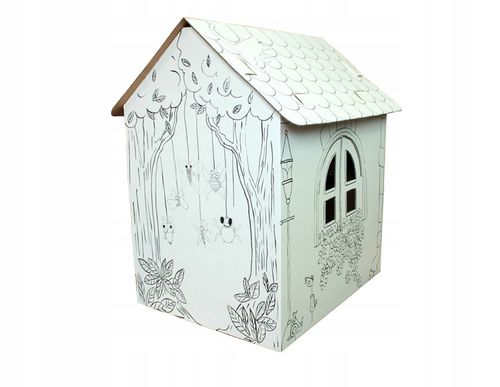 Domek tekturowy do zabawy dla dzieci na Arena.pl